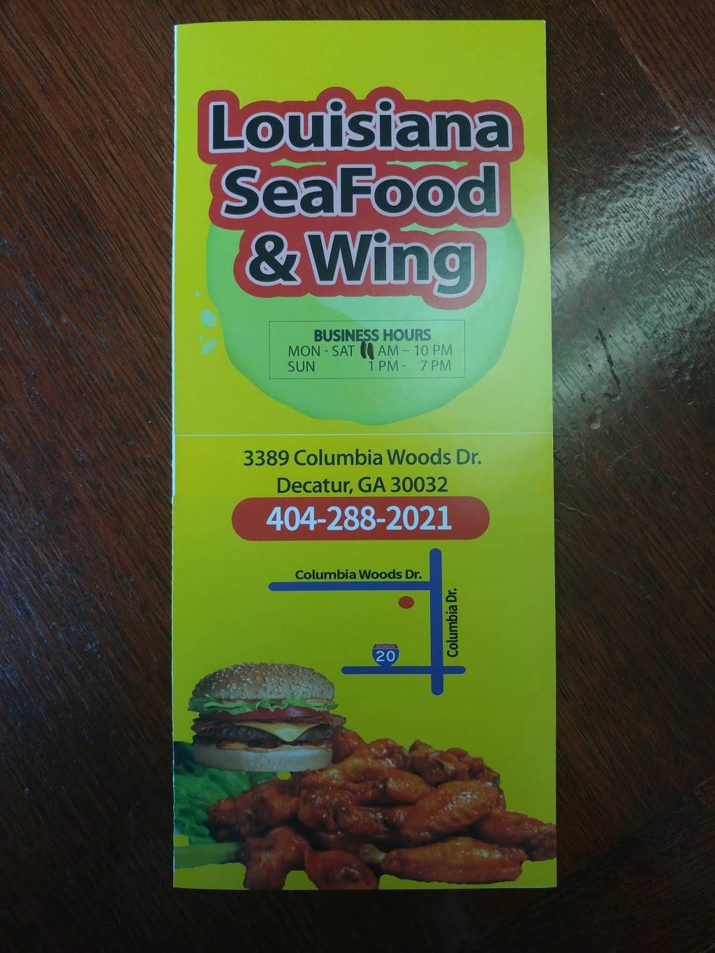 Louisiana Seafood & Bee Deli | 3389 Columbia Woods Dr, Decatur, GA 30032, USA | Phone: (404) 288-2021