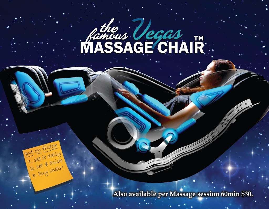 Vegas Massage Chair | 6659 S Las Vegas Blvd B, #102b, Las Vegas, NV 89119, USA | Phone: (702) 621-5829