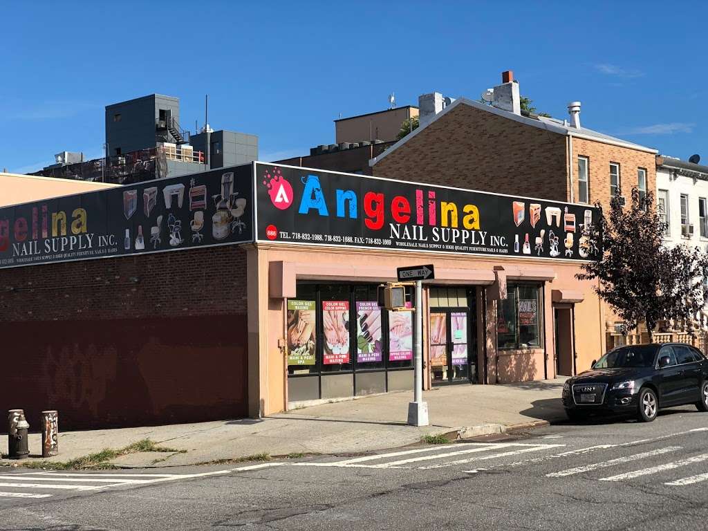 Angelina Nail Supply Inc. | 686 4th Ave, Brooklyn, NY 11232, USA | Phone: (718) 832-1688