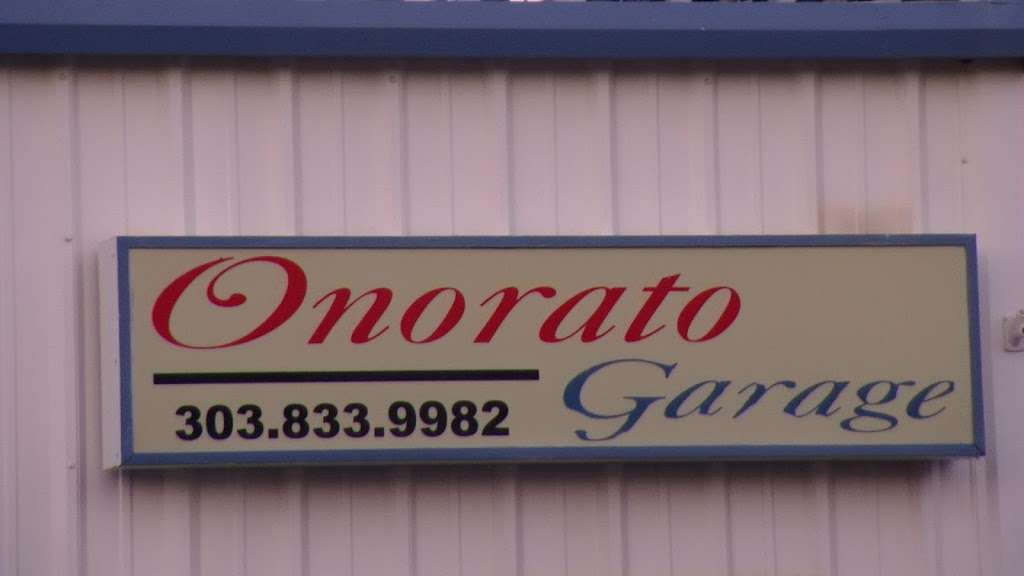 Onorato Garage | 730 First St, Firestone, CO 80644, USA | Phone: (303) 833-9982