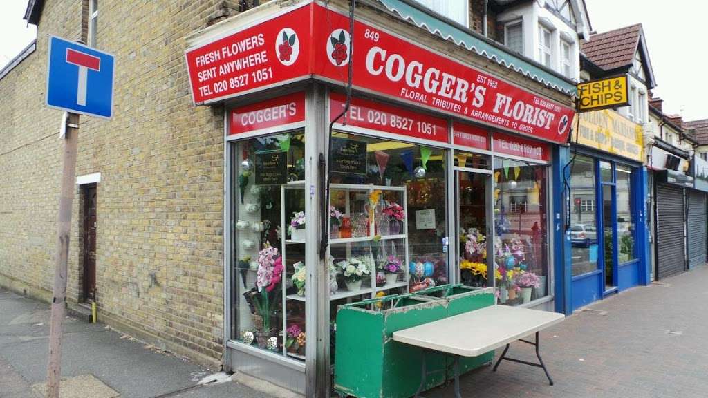 Coggers in Bloom | 849 Forest Rd, Walthamstow, London E17 4AT, UK | Phone: 020 8527 1051