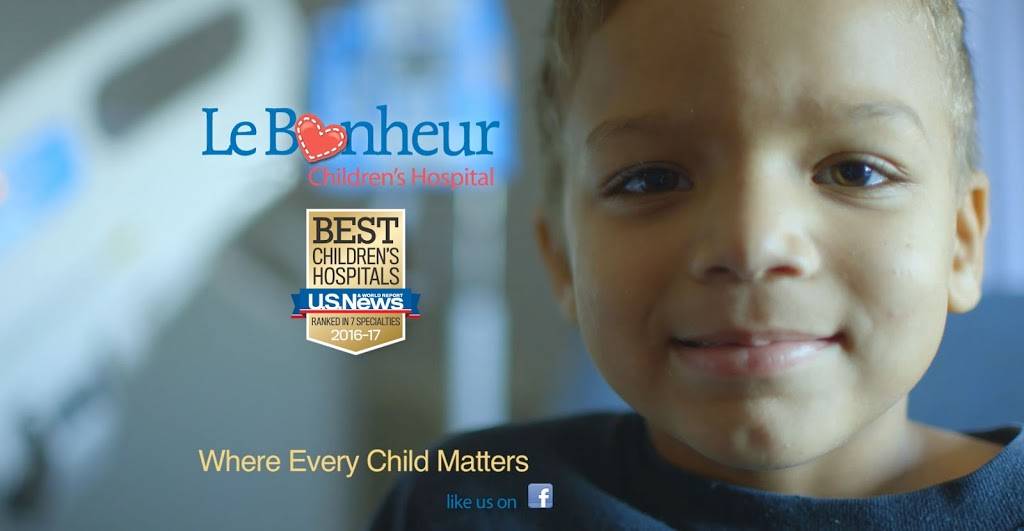 Le Bonheur Childrens Outpatient Rehabilitation | 980 Poplar Ave, Memphis, TN 38105, USA | Phone: (866) 870-5570