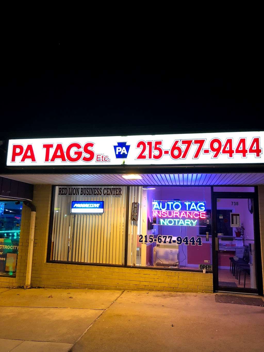 PA TAGS Etc. Inc. NOTARY | 738 Red Lion Rd, Philadelphia, PA 19115, USA | Phone: (215) 677-9444