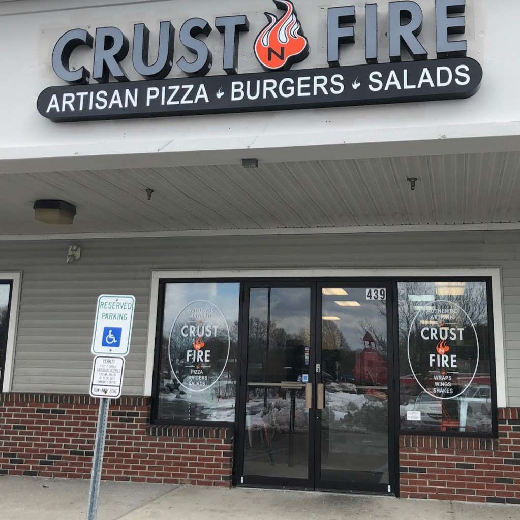 Crust N Fire | 439 Larchmont Blvd, Mt Laurel, NJ 08054, USA | Phone: (856) 638-5744