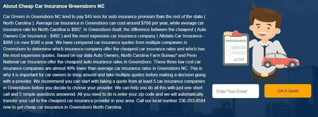 Protech Low-Cost Car Insurance Greensboro NC | 2210-C Randleman Rd, Greensboro, NC 27406, USA | Phone: (336) 203-8584