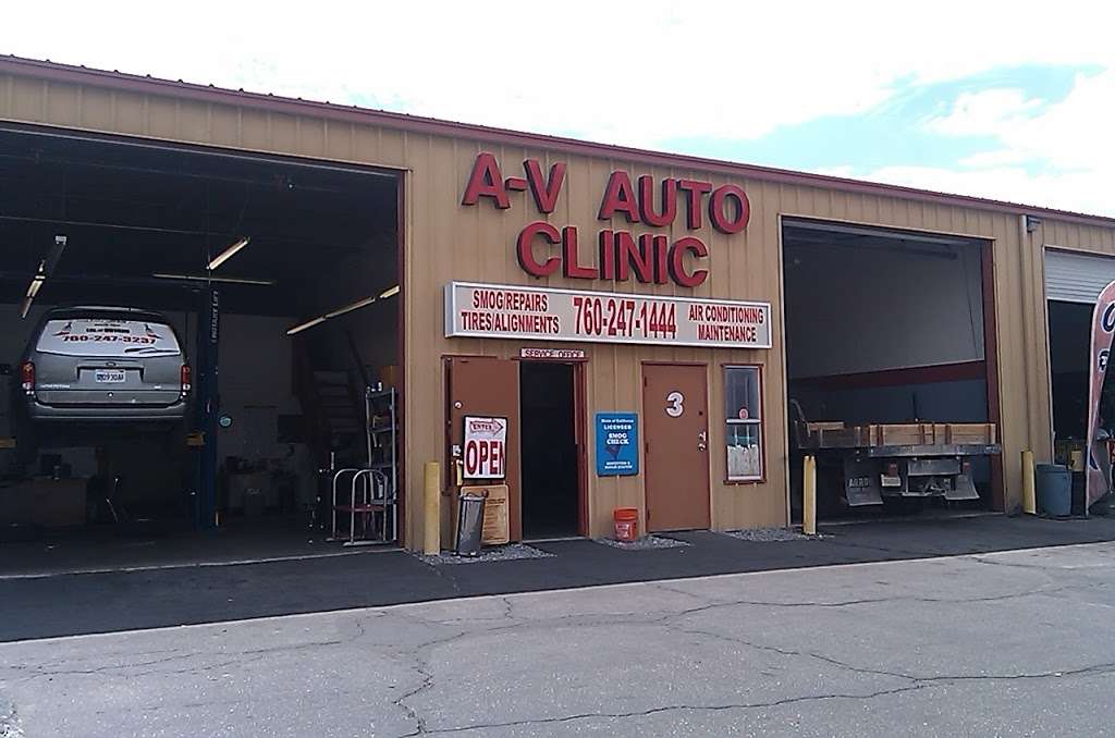 A-V Auto Clinic | 13600 Quinnault Rd #4, Apple Valley, CA 92308, USA | Phone: (760) 247-1444