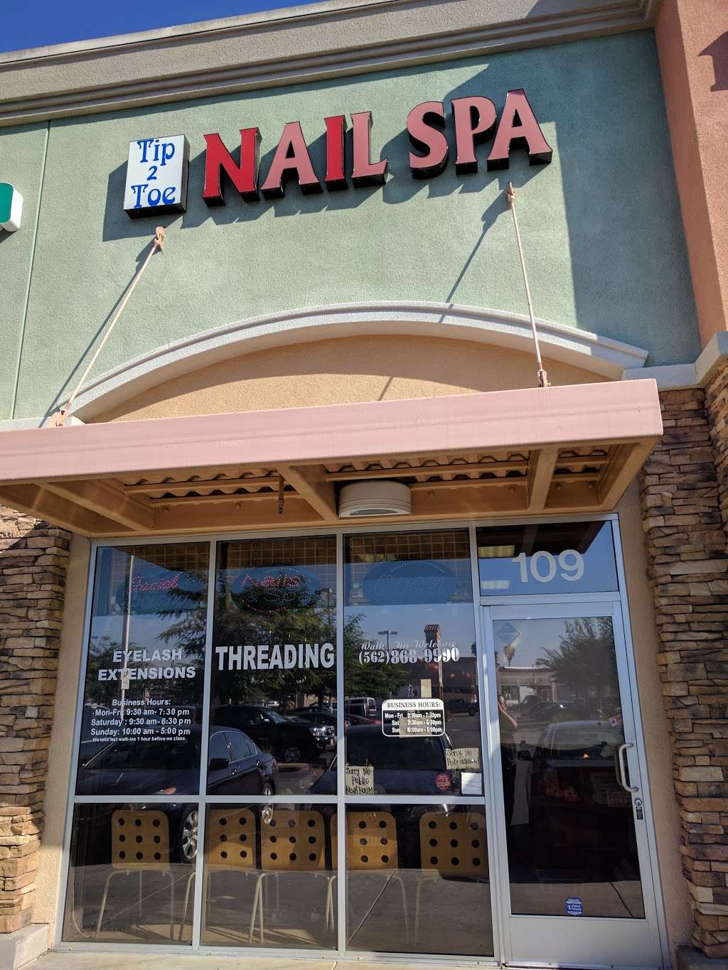 Tip 2 Toe Nail Spa | 11005 Firestone Blvd #109, Norwalk, CA 90650, USA | Phone: (562) 868-9990