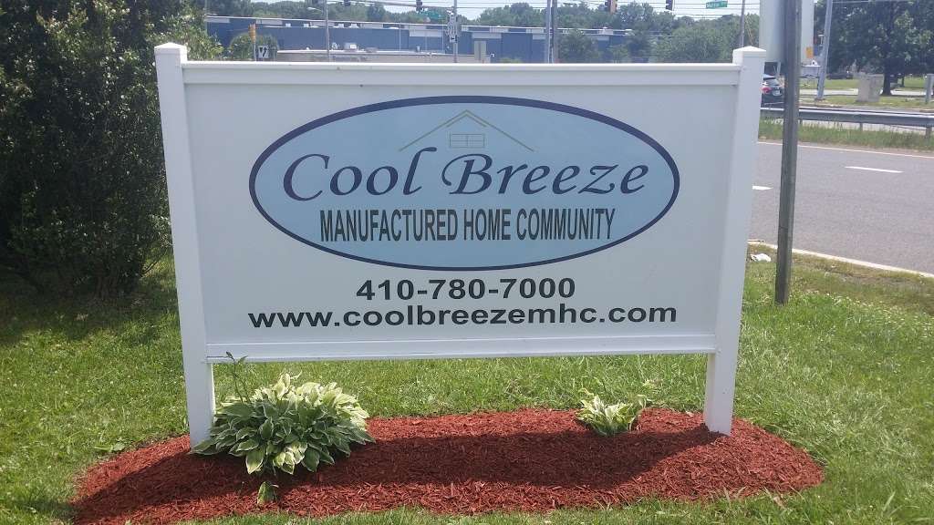 Cool Breeze Mobile Home Park | 600 Martin Blvd, Middle River, MD 21220, USA | Phone: (410) 780-7000
