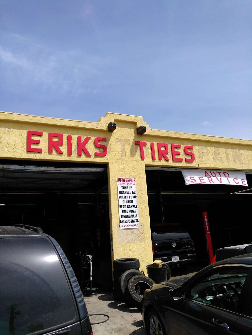 Eriks Tires | 4129, 13900 Ramona Blvd, Baldwin Park, CA 91706, USA | Phone: (626) 962-4654