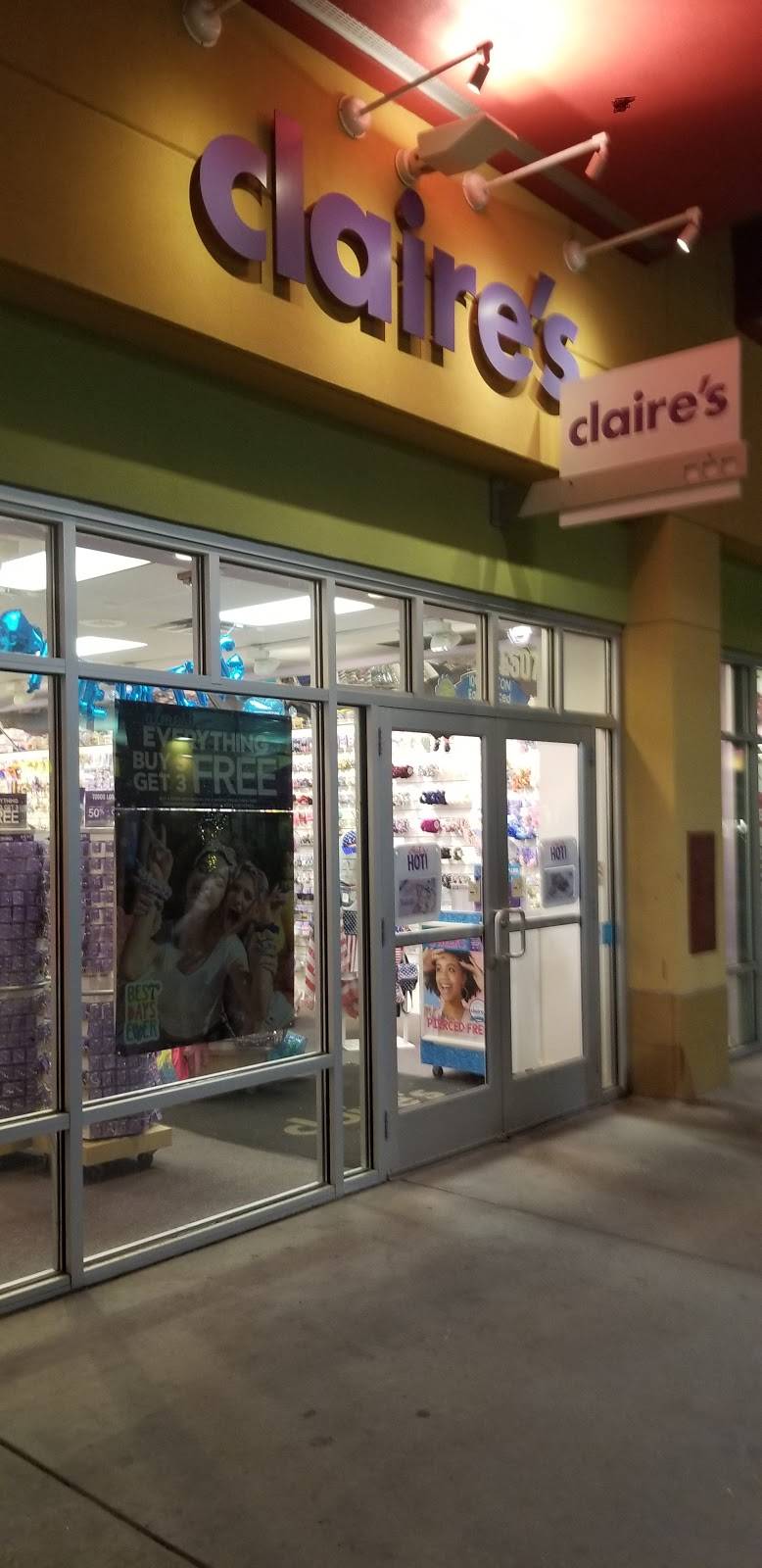 Claires | 7051 S Desert Blvd #E507, Canutillo, TX 79835, USA | Phone: (915) 877-5609