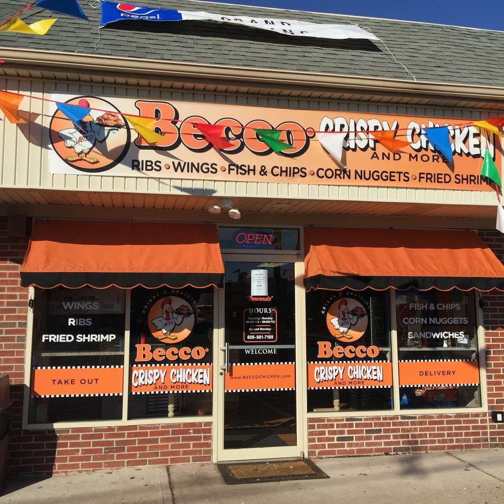 Becco Crispy Chicken | 31 George Dye Rd, Hamilton Square, NJ 08690, USA | Phone: (609) 981-7199