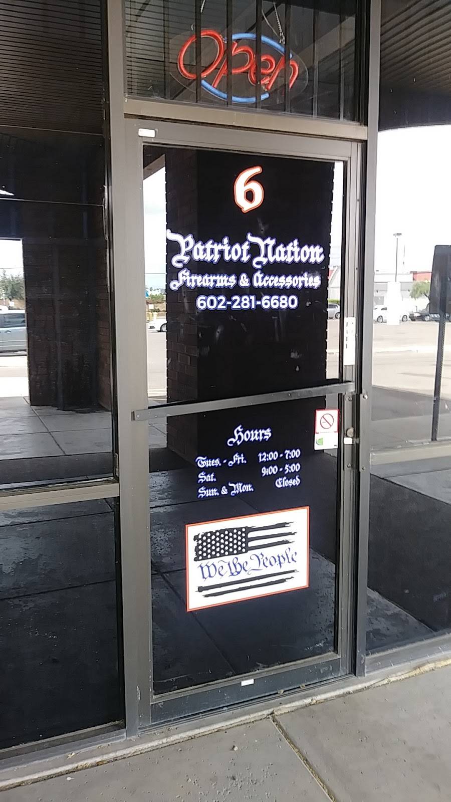 Patriot Nation Firearms and Accessories | 4139 W Bell Rd #6, Phoenix, AZ 85053, USA | Phone: (602) 281-6680