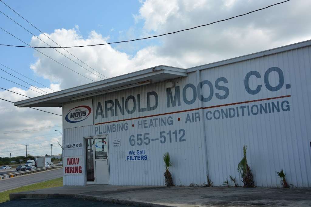 Arnold Moos Plumbing Heating & AC | 11326 I-35, San Antonio, TX 78233, USA | Phone: (210) 655-5112