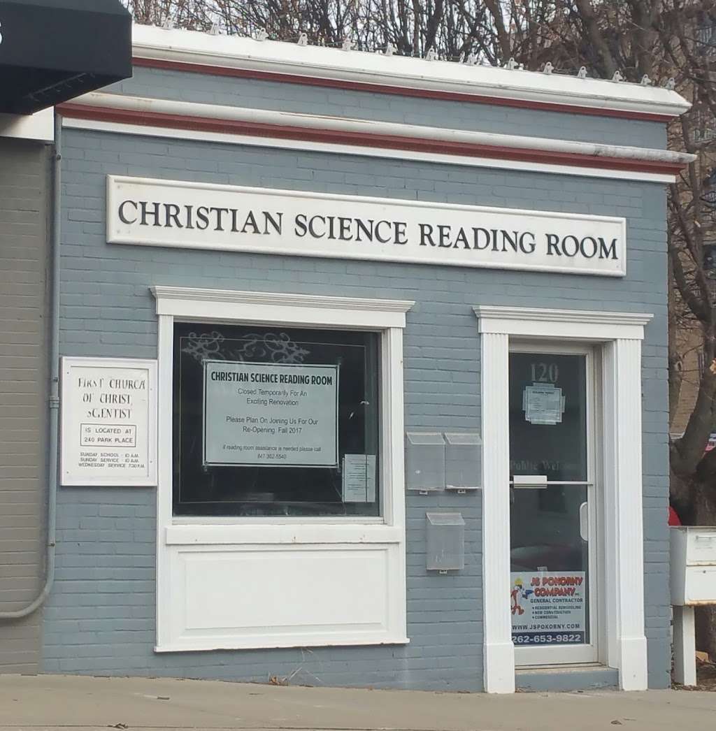Christian Science Reading Room | 120 E Cook Ave, Libertyville, IL 60048, USA | Phone: (847) 362-5540