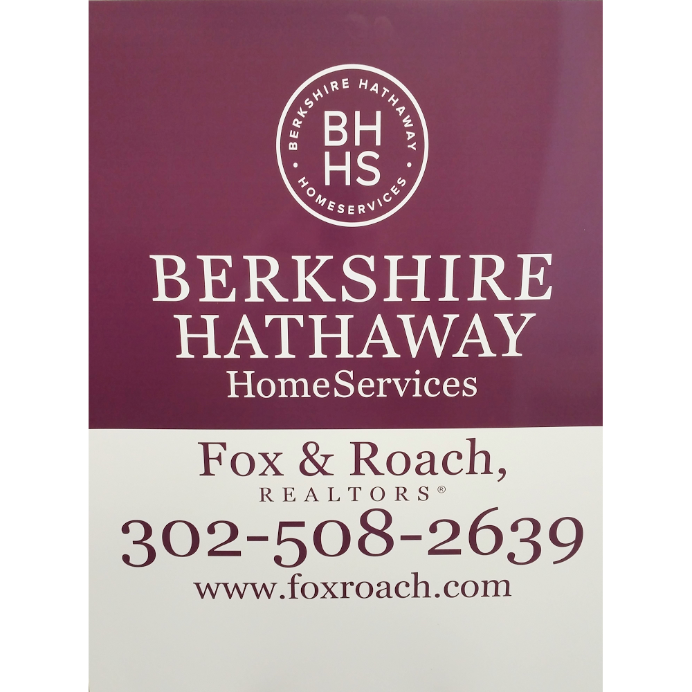 Berkshire Hathaway HomeServices Fox & Roach Realtors | 2228, 1000 Smyrna Clayton Blvd #5, Smyrna, DE 19977, USA | Phone: (302) 508-2639