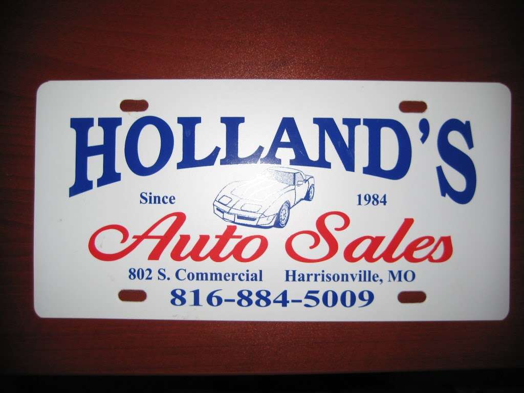 Hollands Auto Sales | 802 S Commercial St, Harrisonville, MO 64701, USA | Phone: (816) 884-5009