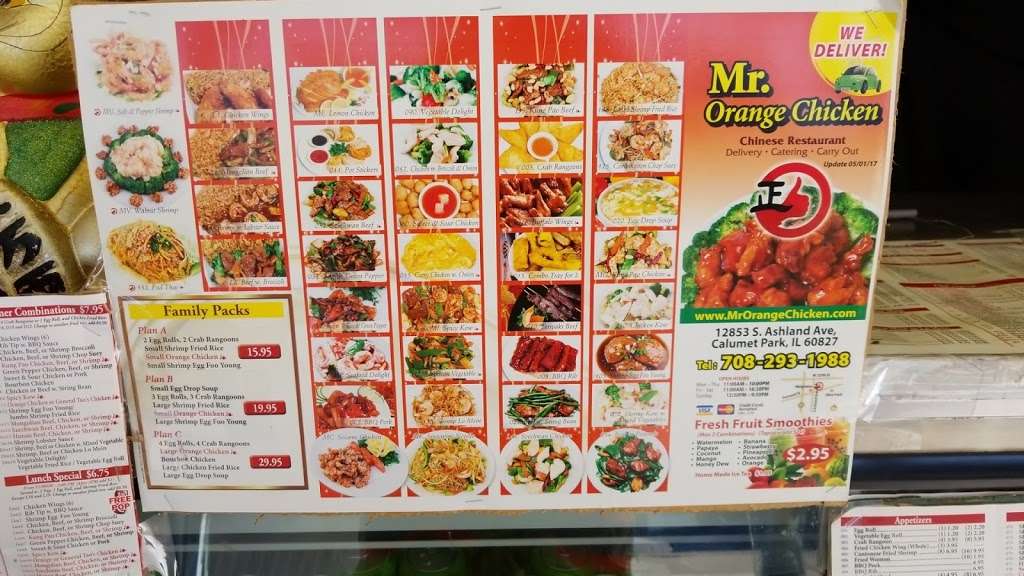 Mr. Orange Chicken | 12853 S Ashland Ave, Calumet Park, IL 60827, USA | Phone: (708) 293-1988