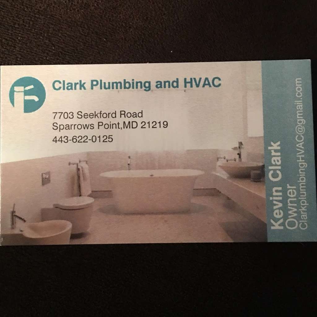 Clark plumbing and HVAC | 7703 Seekford Rd, Sparrows Point, MD 21219, USA | Phone: (443) 622-0125