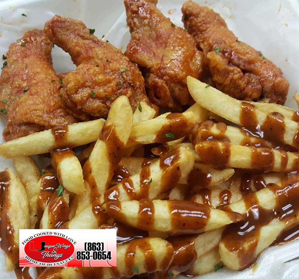 Unique Wings & Thangs | 4354, 1026 Texas Ave, Lakeland, FL 33805, USA | Phone: (863) 853-0654