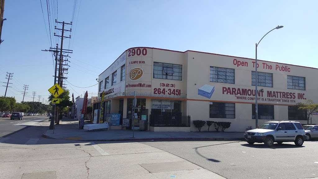 Paramount Mattress, Inc | 2900 E Olympic Blvd, Los Angeles, CA 90023, USA | Phone: (323) 264-3451