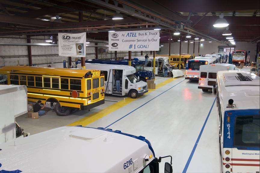 ATEL Bus and Truck Service Center | 12120 Conway Rd, Beltsville, MD 20705, USA | Phone: (301) 210-5100