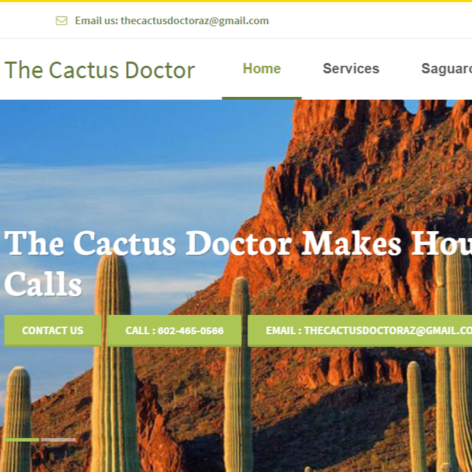 The Cactus Doctor | 6433 S 32nd St, Phoenix, AZ 85042, USA | Phone: (602) 465-0566