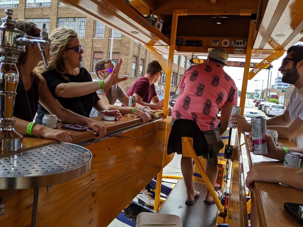 Milwaukee Pedal Tavern | 820 S Water St, Milwaukee, WI 53204, USA | Phone: (414) 409-8022