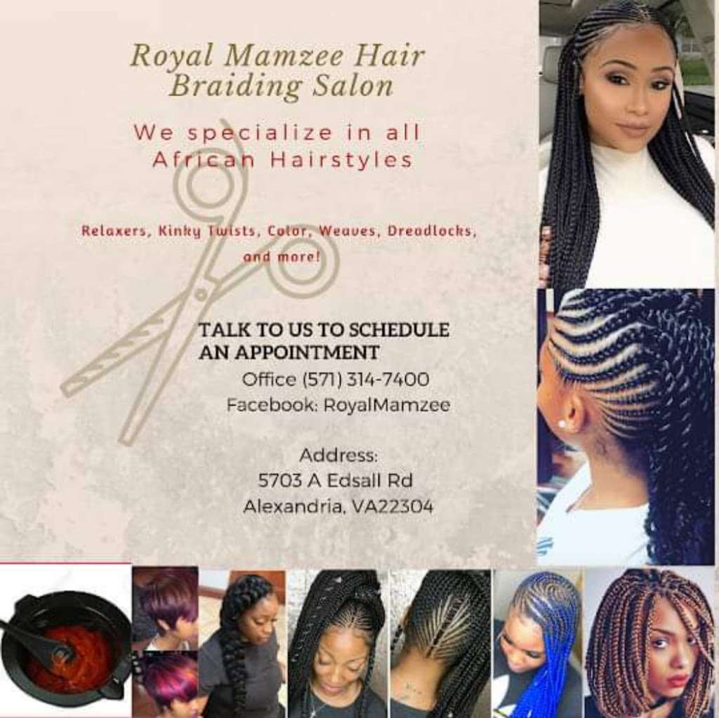 ROYALMAMZEE HAIR BRAIDING SALON | 5703 Edsall Rd, Alexandria, VA 22304, USA | Phone: (571) 314-7400