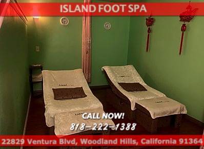 Island Foot Spa | 22829 Ventura Blvd, Woodland Hills, CA 91302, United States | Phone: (818) 222-1388