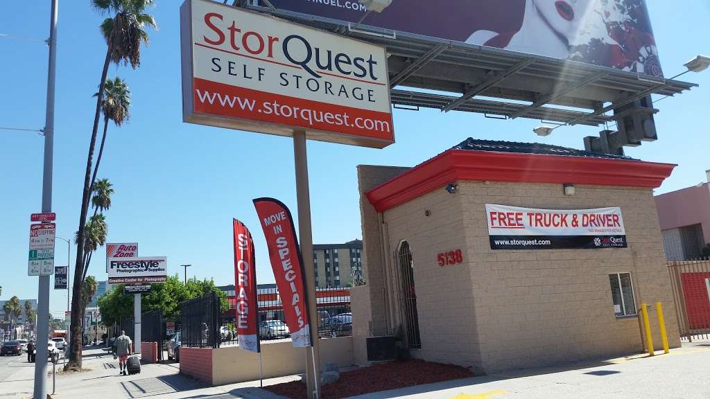 StorQuest Self Storage | 5138 Sunset Blvd, Los Angeles, CA 90027, USA | Phone: (323) 285-5750