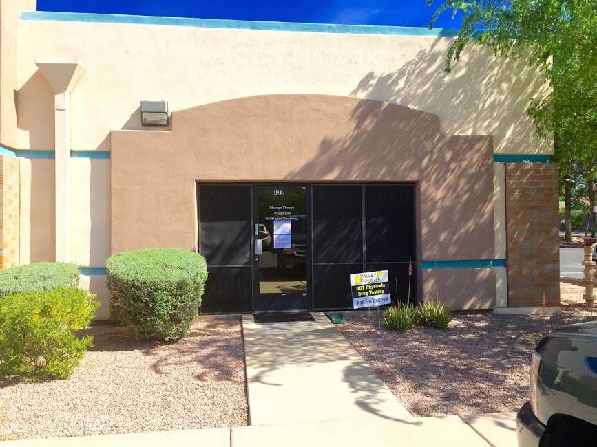 Valley DOT Physicals | 2373 E Baseline Rd #102, Gilbert, AZ 85234, USA | Phone: (480) 393-0440