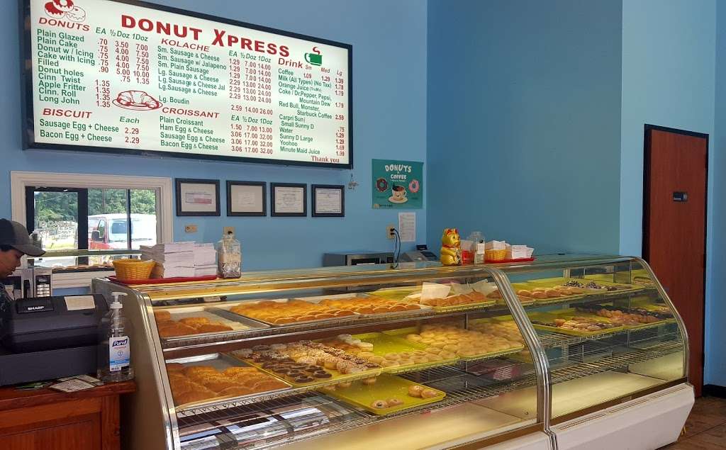 Donut Xpress | 25525 TX-105 ste a, Cleveland, TX 77328, USA | Phone: (281) 593-2595