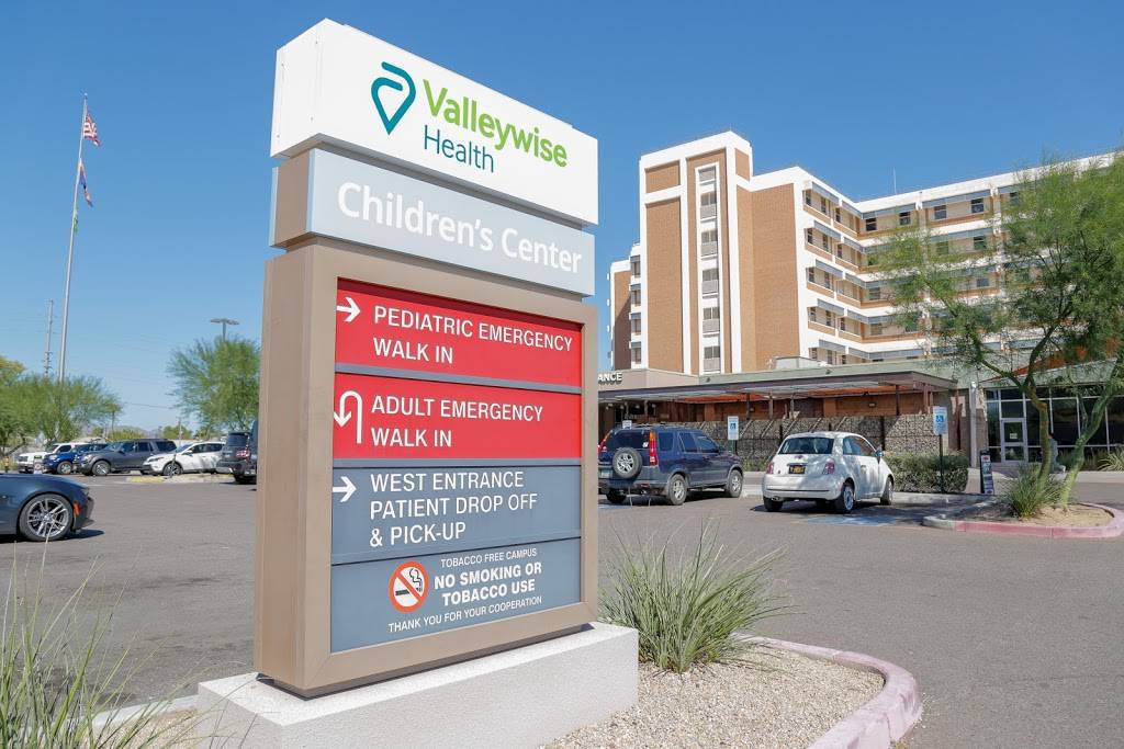 Valleywise Health Medical Center | 2601 E Roosevelt St, Phoenix, AZ 85008, USA | Phone: (602) 344-5011