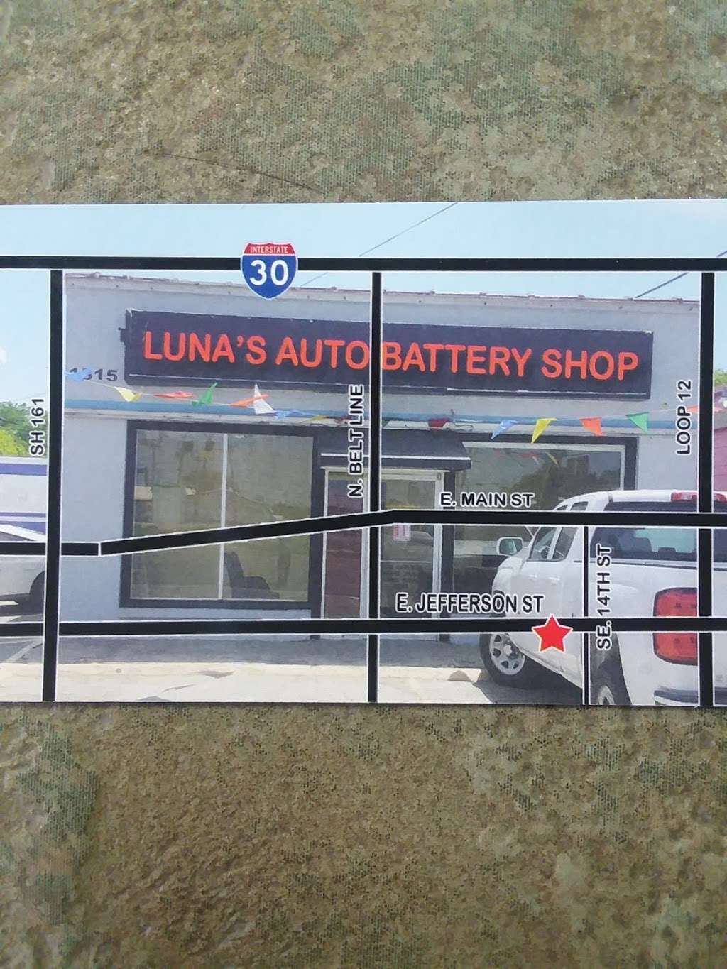 Lunas Auto Battery Shop | 1315 E Jefferson St, Grand Prairie, TX 75051, USA | Phone: (469) 531-7483