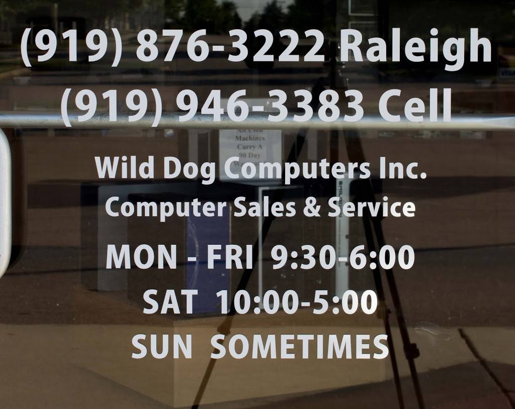 Wild Dog Computers Inc. | 5101 Duckworth Ct, Raleigh, NC 27616, USA | Phone: (919) 876-3222