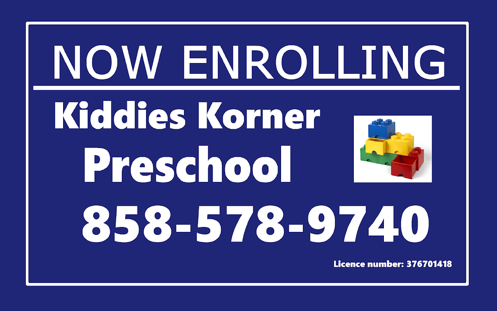 Kiddies Korner Preschool | 8748 Gold Coast Dr, San Diego, CA 92126, USA | Phone: (858) 578-9740