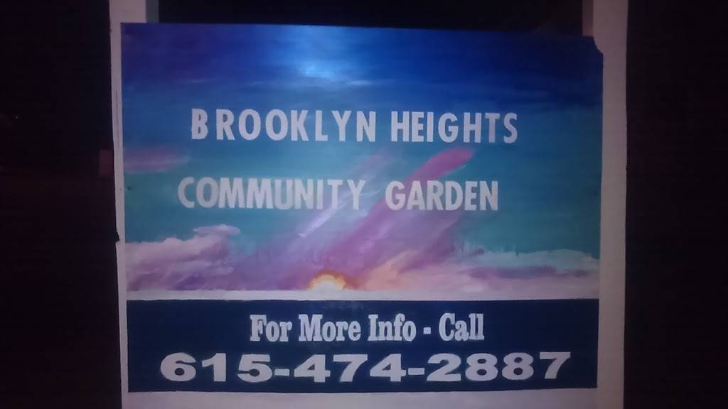Brooklyn Heights Community Garden | 1831 Haynes St, Nashville, TN 37207, USA | Phone: (615) 474-2887