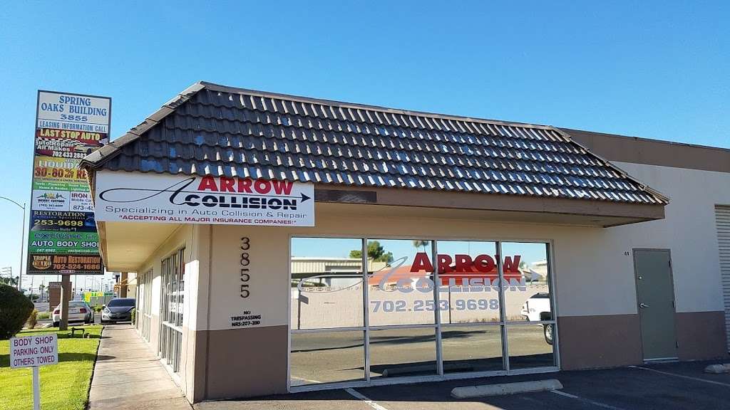 Arrow Collision | 6425 W Richmar Ave B, Las Vegas, NV 89139, USA | Phone: (702) 253-9698