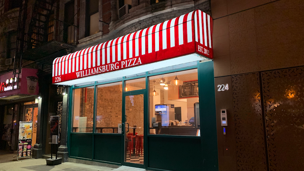 Williamsburg Pizza | 226 E 14th St, New York, NY 10003, USA | Phone: (212) 380-6202