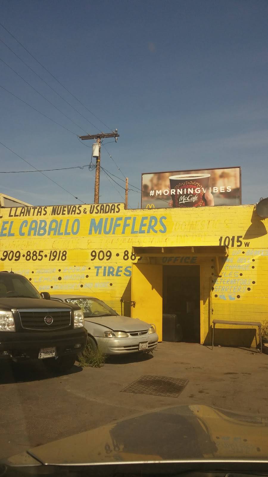 EL Caballo Mufflers | 1015 W 5th St, 1013 w 5 th st, San Bernardino, CA 92411, USA | Phone: (909) 885-7129