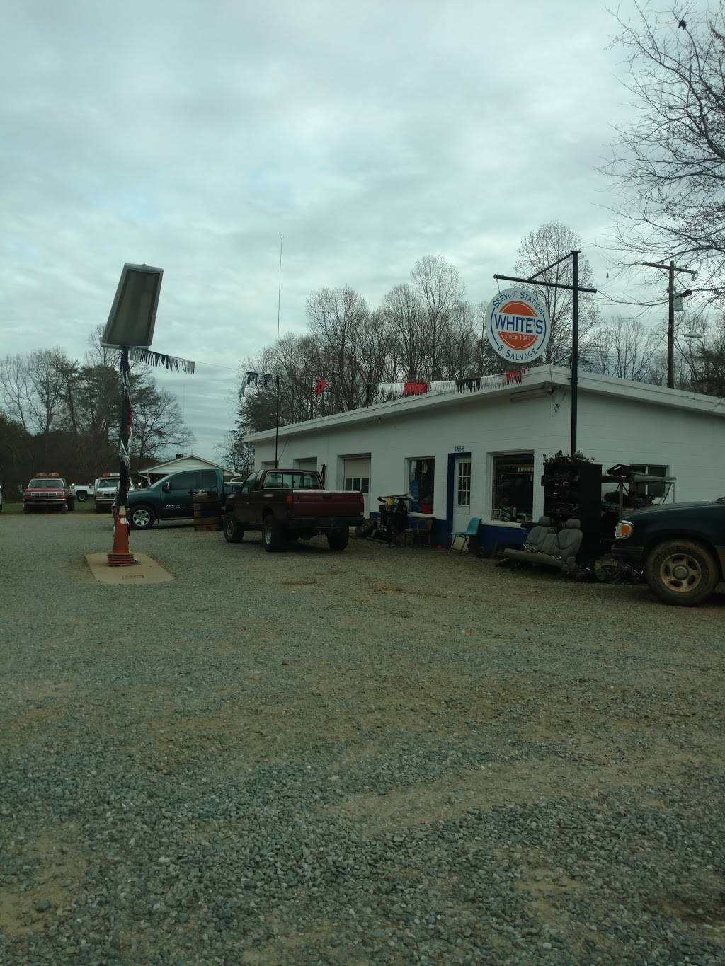 Whites Service Station-Salvage | 2658 Mountain View Rd, Germanton, NC 27019, USA | Phone: (336) 994-2689