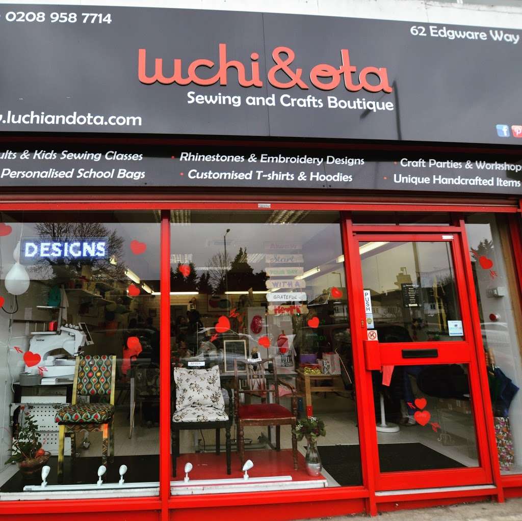 Luchi And Ota | 62 Edgware Way, London HA8 8JS, UK | Phone: 020 8958 7714