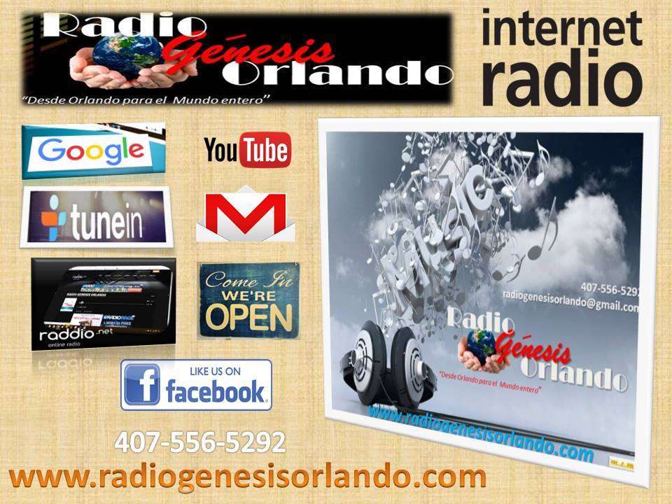 Radio Genesis Orlando | 5501 Simpson Rd, Orlando, FL 32824, USA | Phone: (407) 556-5292