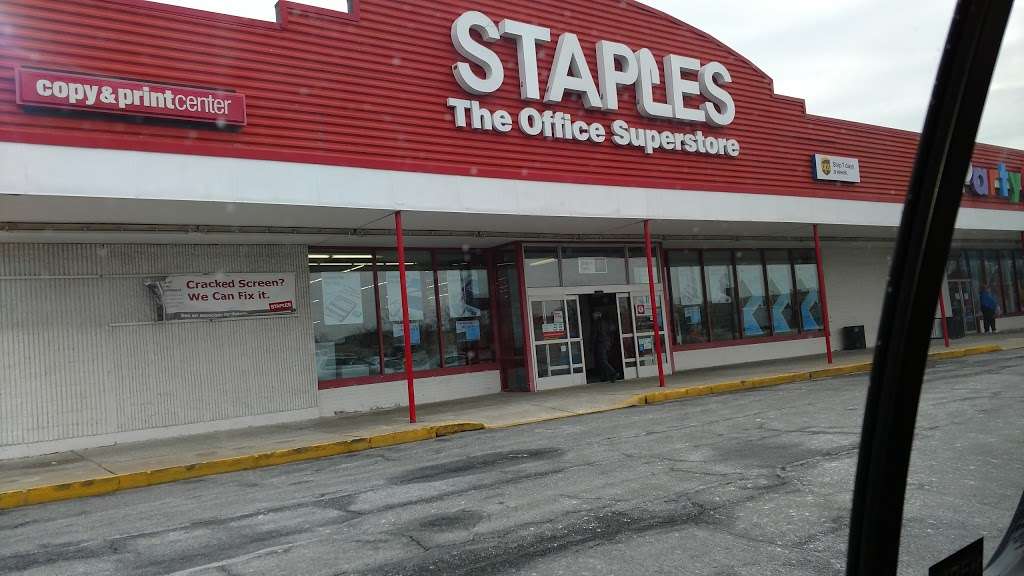 Staples | 7929 Eastern Ave, Baltimore, MD 21224, USA | Phone: (410) 288-3391