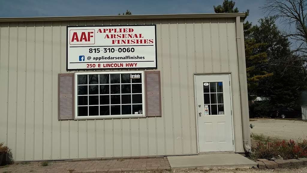 Applied Arsenal Finishes & Gun Works | 250 E Lincoln Hwy, Waterman, IL 60556, USA | Phone: (815) 310-0060