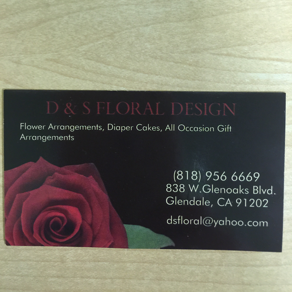 D & S FLORAL DESIGN | 838 W Glenoaks Blvd, Glendale, CA 91202, USA | Phone: (818) 956-6669