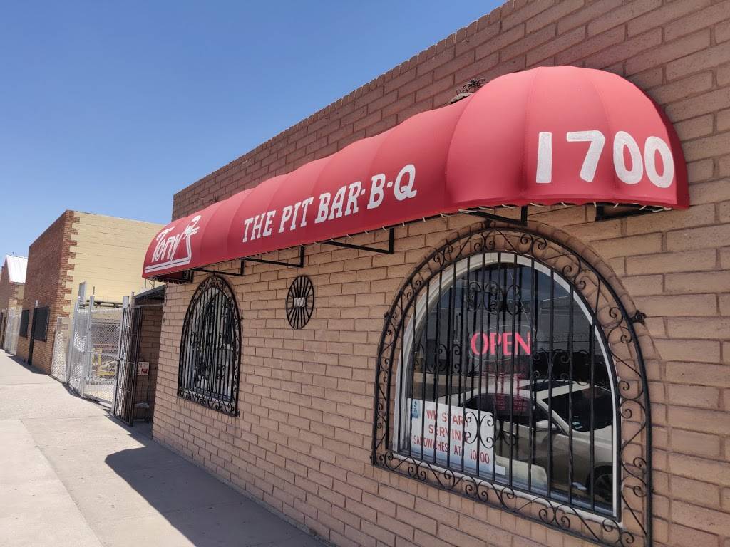 Tonys the Pit Bar-B-Q | 1700 Myrtle Ave, El Paso, TX 79901, USA | Phone: (915) 546-9140