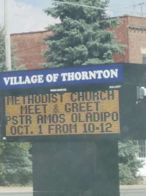 Thornton United Methodist Church | 712 N Chicago Rd, Thornton, IL 60476, USA | Phone: (708) 877-5541