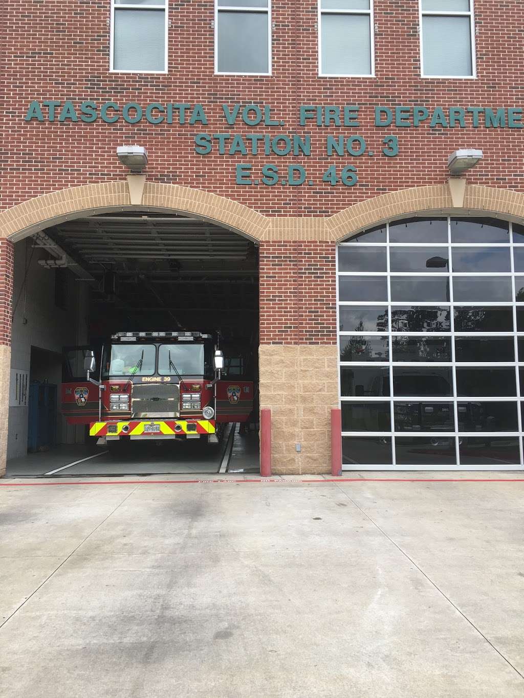 Atascocita Fire Station 39 | 19219 Oak Timbers Dr, Humble, TX 77346, USA | Phone: (281) 852-2181