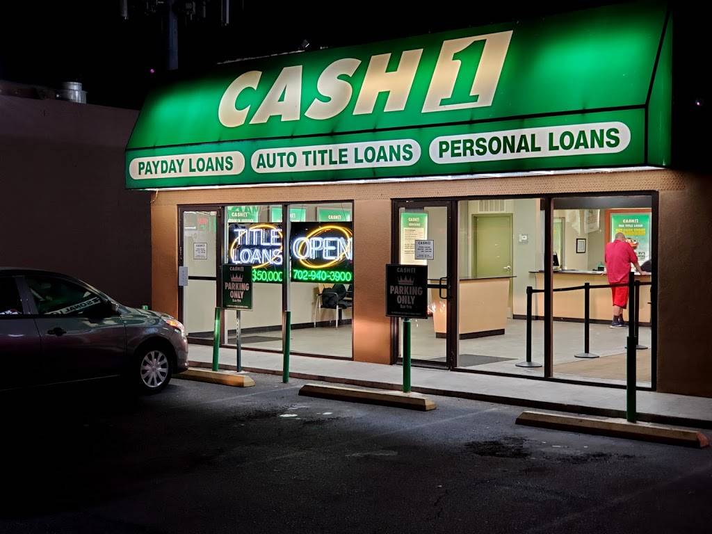 CASH 1 Loans | 1149 E Desert Inn Rd ste b & c, Las Vegas, NV 89109, USA | Phone: (702) 940-3900